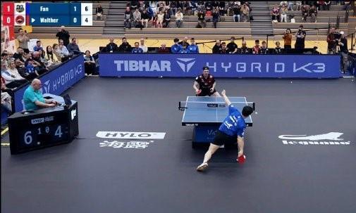 乒乓球德甲：樊振東3-1戰(zhàn)勝沃爾瑟，收獲三月開門紅