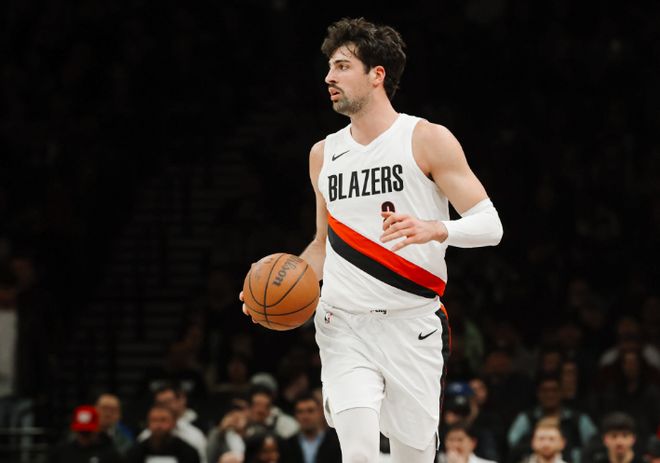 楊瀚森缺席！開拓者最多領(lǐng)先31分大勝籃網(wǎng) 阿夫迪亞18+6+5