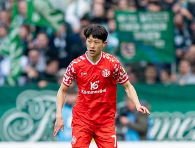 李在城28球并列韓國德甲射手榜第三名，僅次于孫興慜、車范根