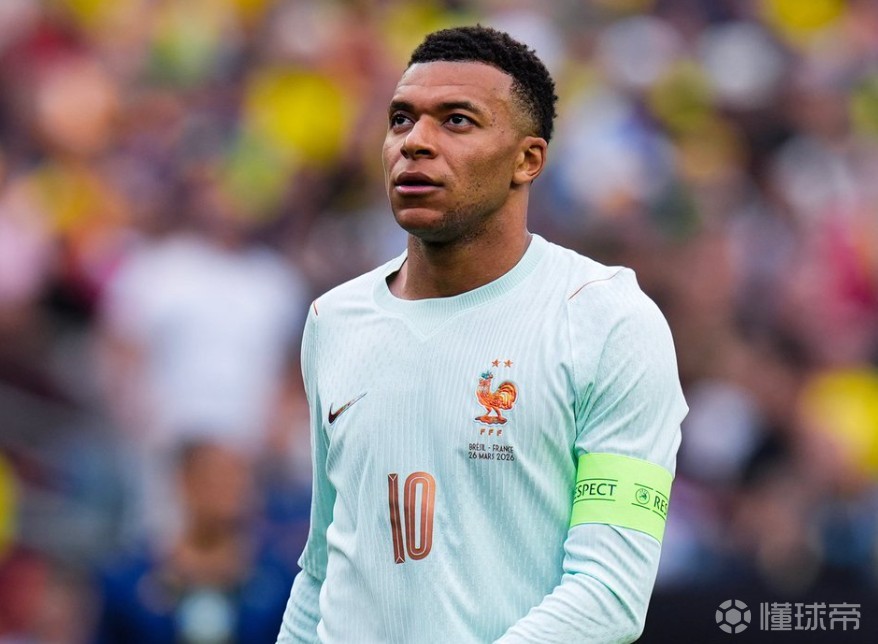 姆巴佩對(duì)陣世界排名前10球隊(duì)打進(jìn)17球，法國(guó)隊(duì)史第1