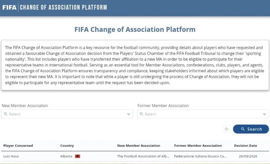 官方：那不勒斯中場(chǎng)哈薩變更意大利會(huì)籍，轉(zhuǎn)投阿爾巴尼亞