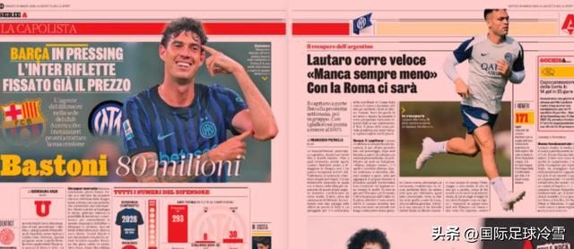 國米防線四將大概率集體離隊 可能引進三位潛力股來換血