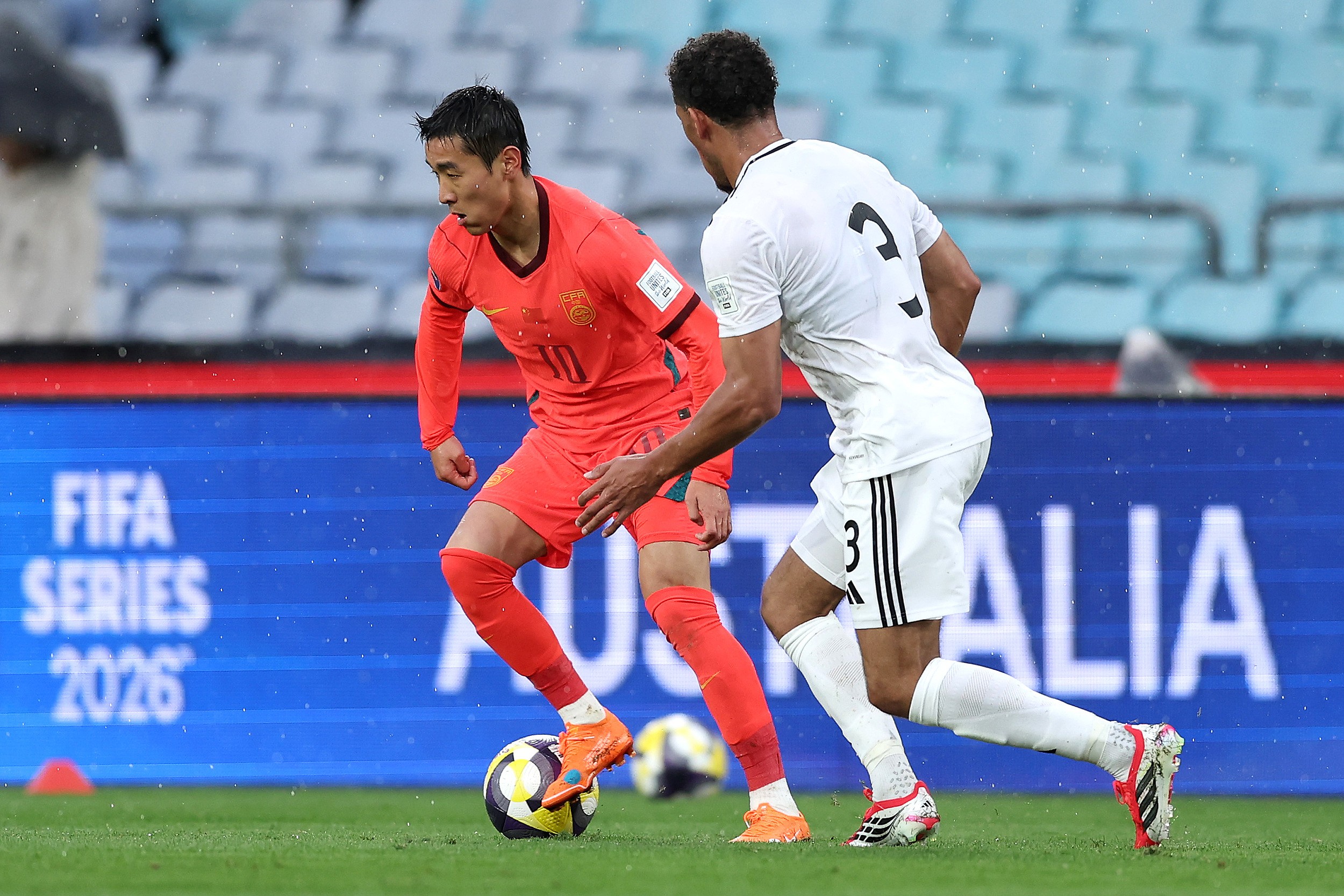 韋世豪本場(chǎng)數(shù)據(jù)：攻入邵佳一時(shí)代國(guó)足首球，2次射正全場(chǎng)最高